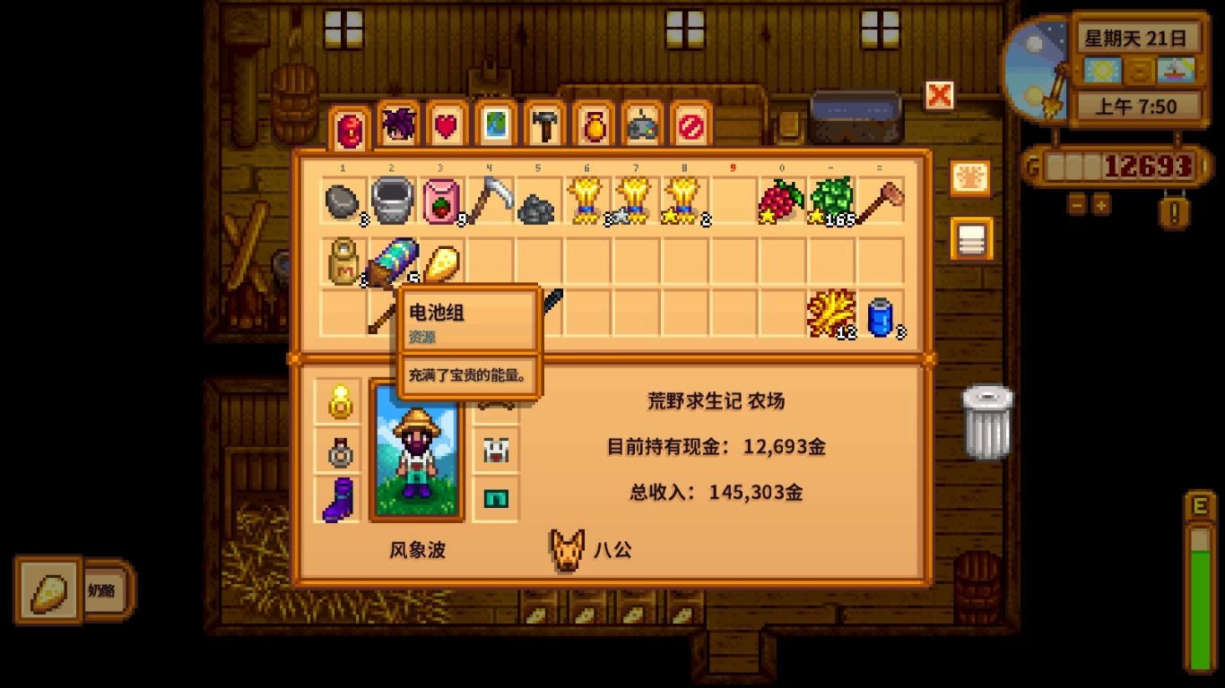 星露谷物语爱好填什么