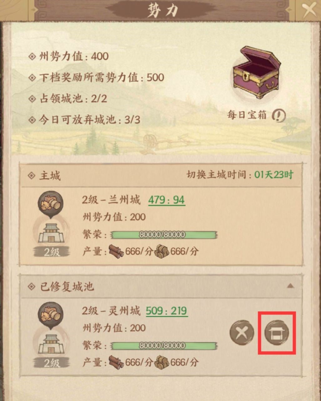这城有良田怎么分配画像资源