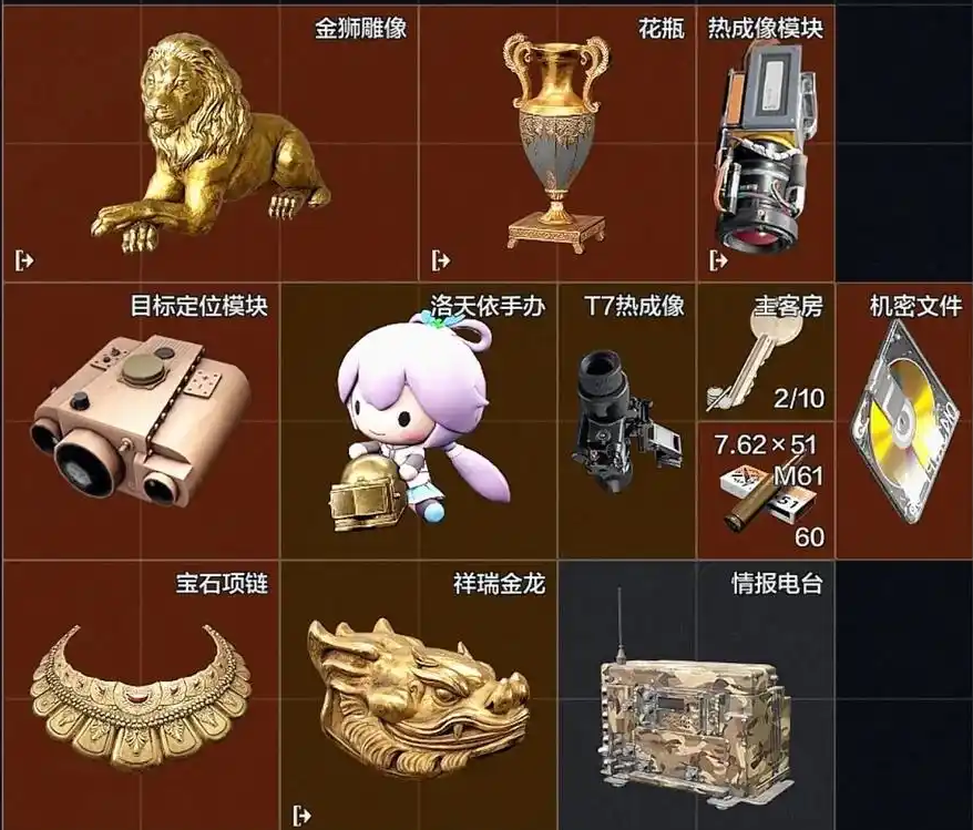 暗区突围什么东西值钱