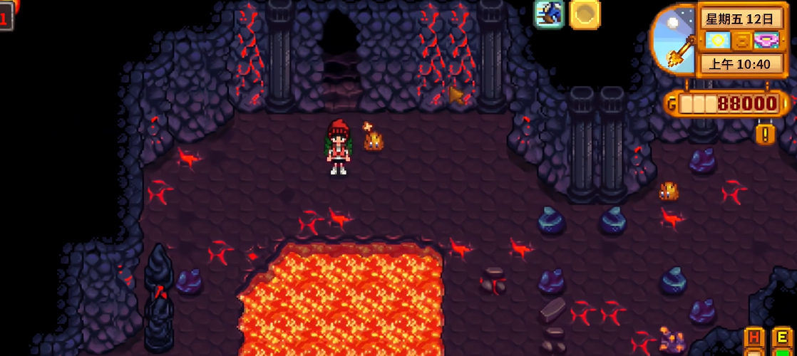 星露谷物语姜岛火山在哪