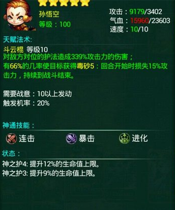 迷你西游孙悟空怎么加点