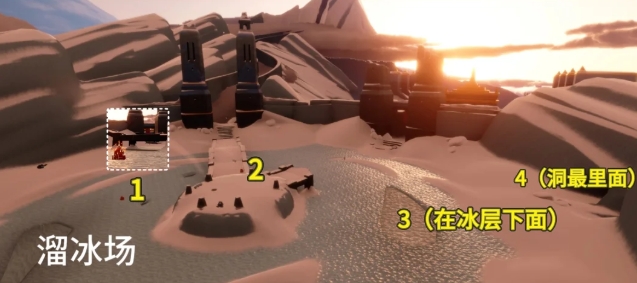 光遇霞谷蜡烛在哪