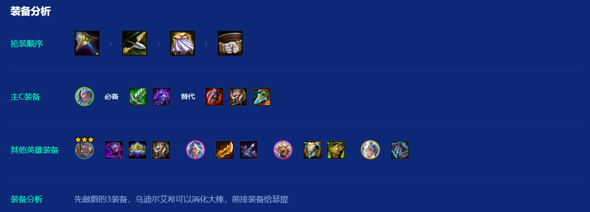 金铲铲之战巨像艾希怎么玩