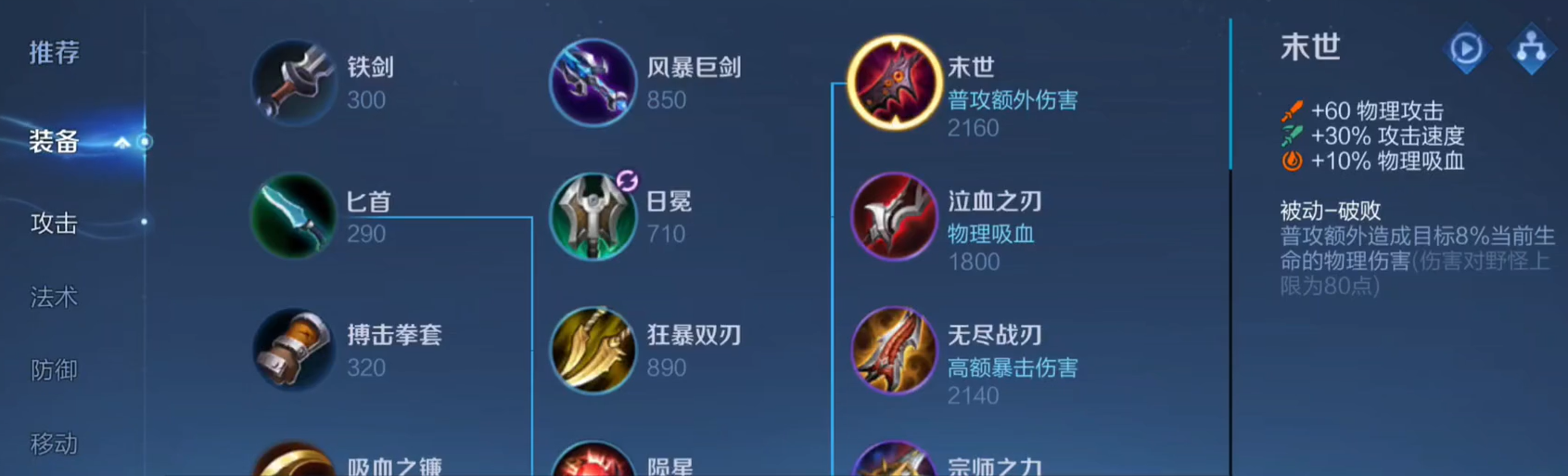 王者荣耀末世吸血猪怎么出装