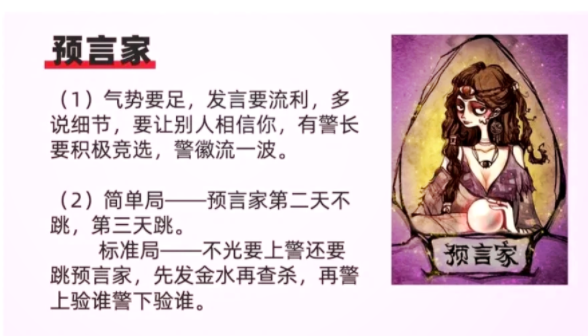 狼人杀预言家怎么玩