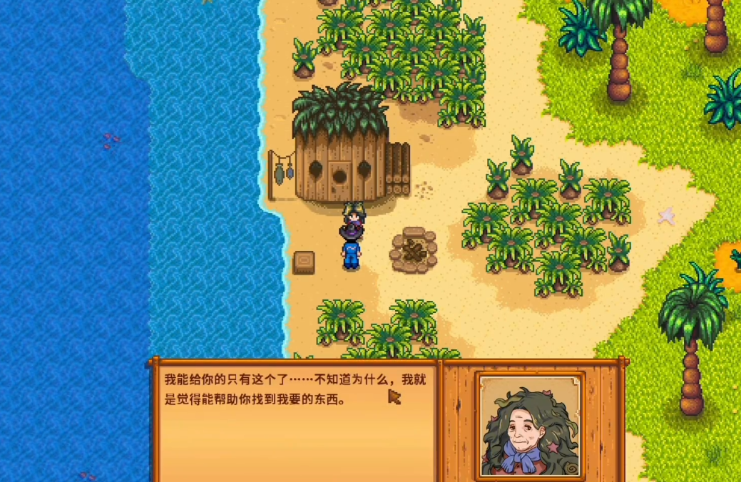 星露谷物语姜岛海盗的妻子在哪里