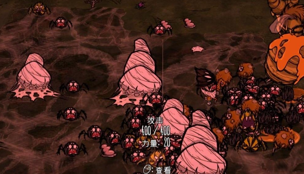 饥荒白蜘蛛巢如何烧