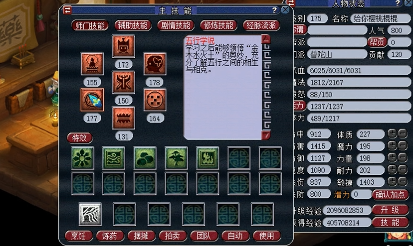 梦幻西游普陀山技能怎么玩