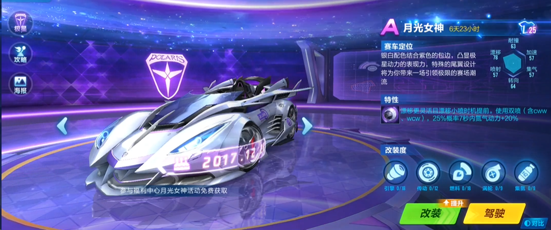 ​qq飞车手游月光女神和雷诺哪个好