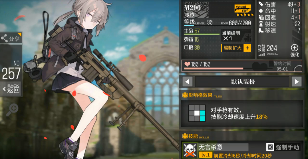 ​少女前线m200怎么样