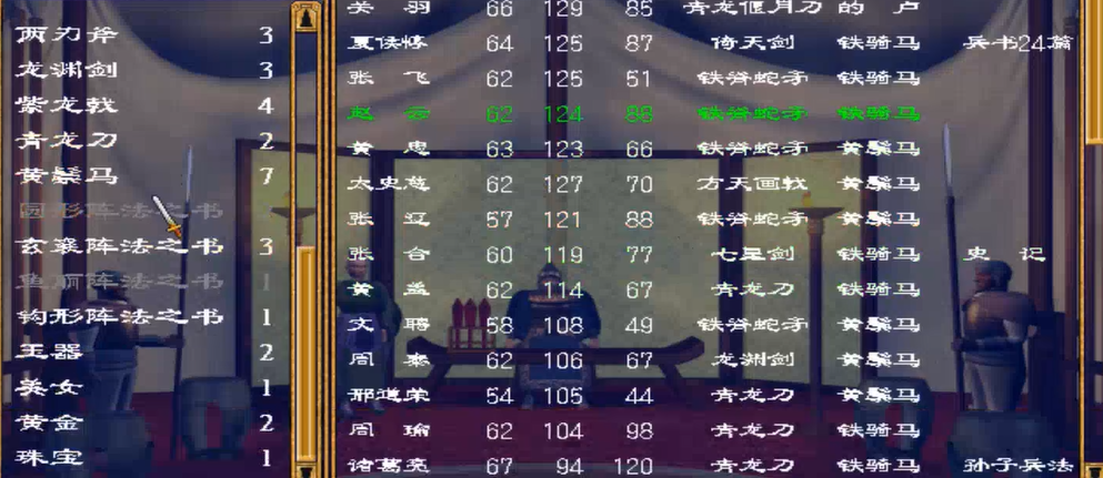 ​三国群英传2宝物获得攻略