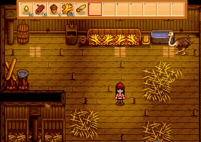 星露谷物语怎么抓鸟