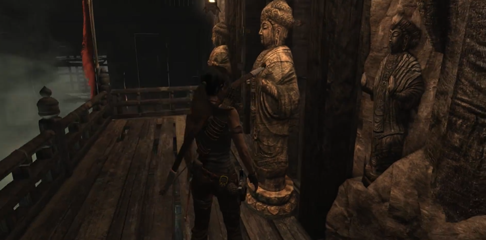 古墓丽影9寺庙大门怎么开