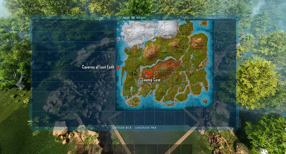 ​方舟生存进化孤岛建家位置怎么找