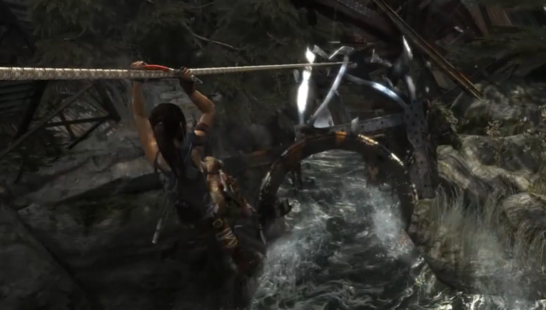 古墓丽影滑索那一关怎么过 古墓丽影滑索那一关怎么过