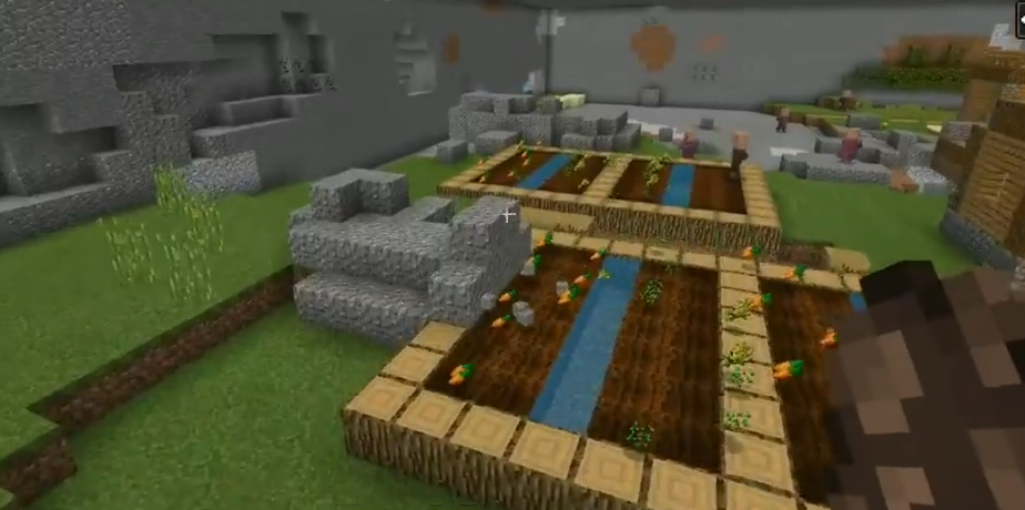 我的世界如何造地下村庄