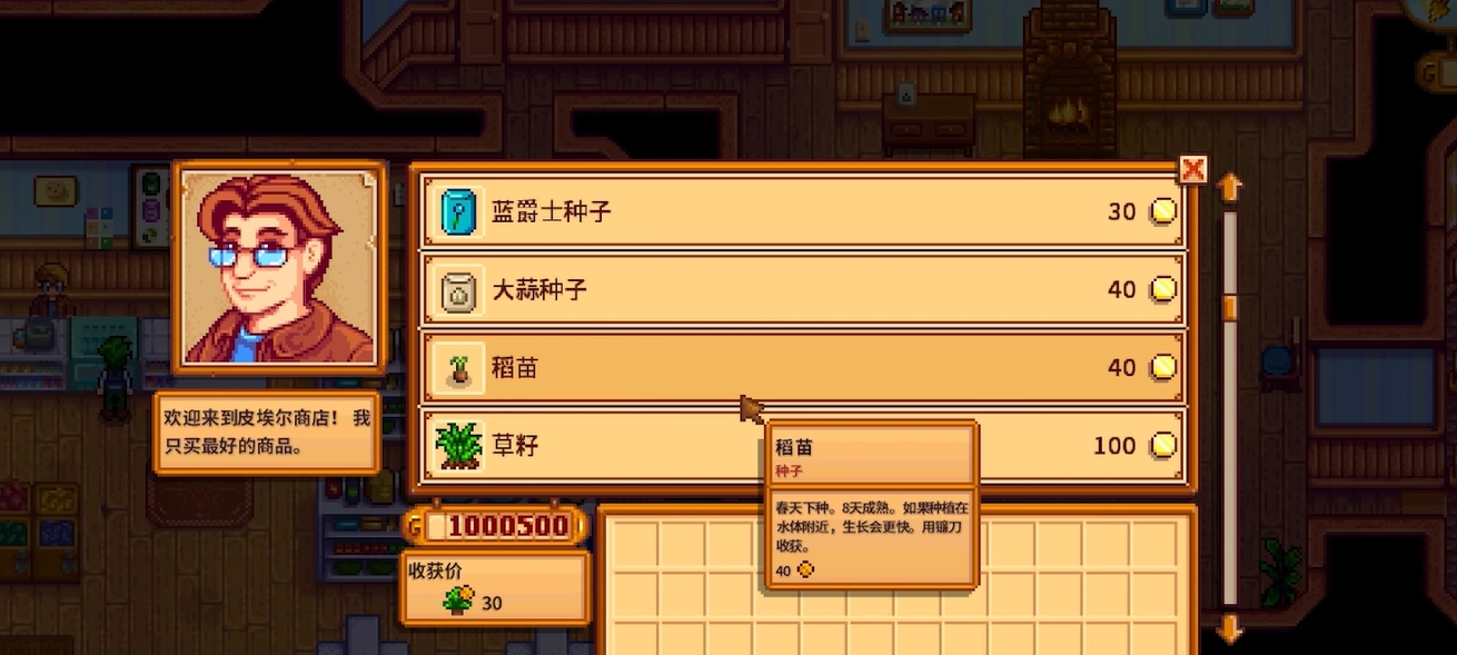 星露谷物语稻苗是什么