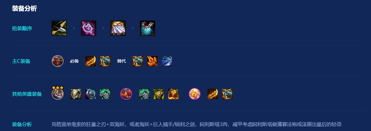金铲铲之战战地机甲克格莫怎么玩