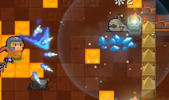 元气骑士水晶巨蟹怎么打