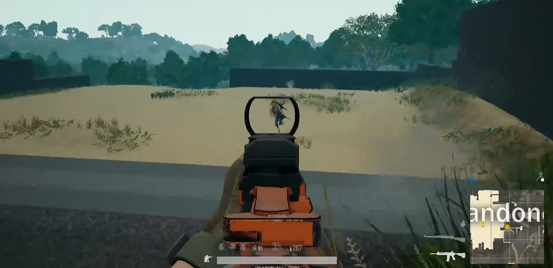 绝地求生怎么射击移动目标