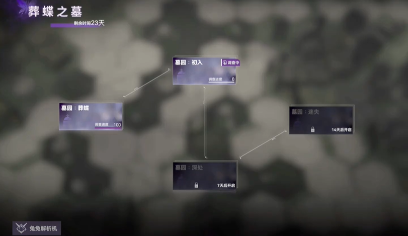 深空之眼葬蝶之墓怎么过
