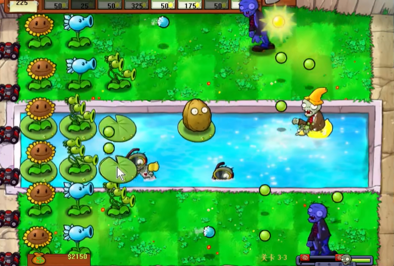 植物大战僵尸95版3-3关怎么过