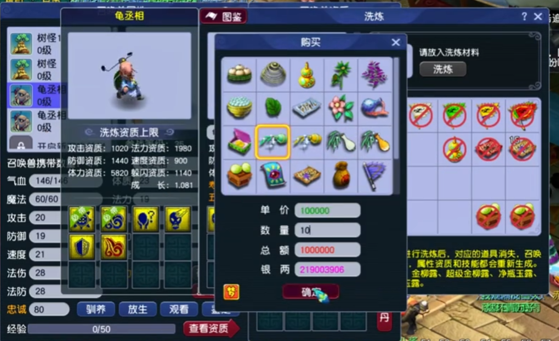 梦幻西游什么是龟速宝宝