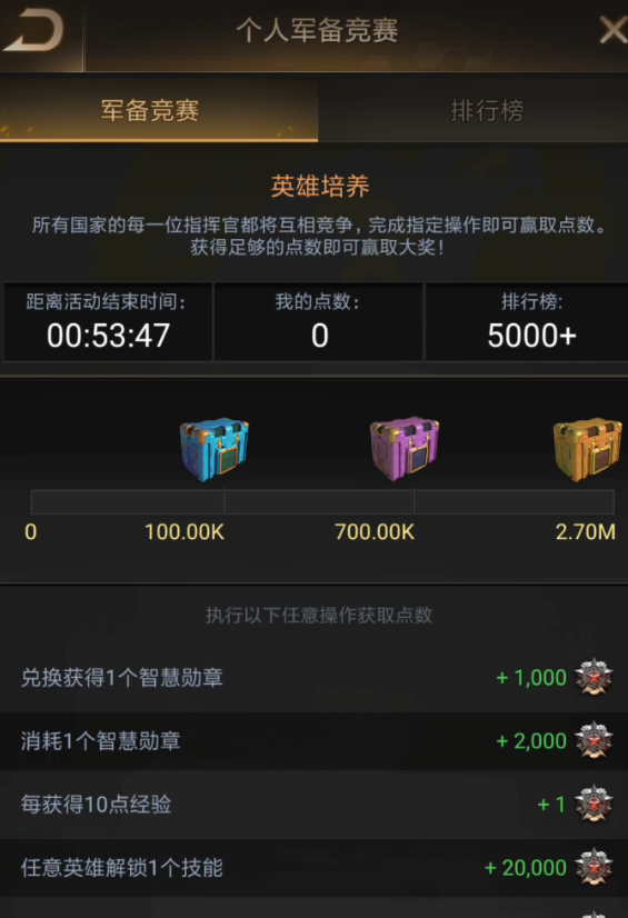守望黎明军备竞赛怎么完成任务